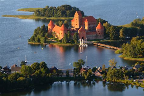 Trakai Island Castle Drawing