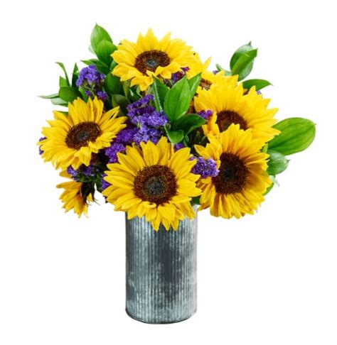 Dos Gringos Cottage Garden Sun Flower Arrangement (Approximate Delivery ...