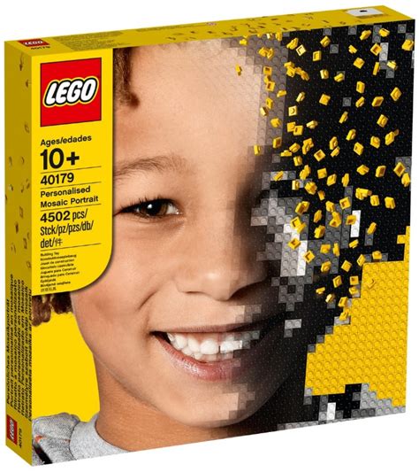 2021 LEGO 40179 Personalized Mosaic Maker Portrait Set Pricing & Images ...