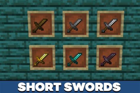 Download Minecraft PE Short Sword Texture Pack