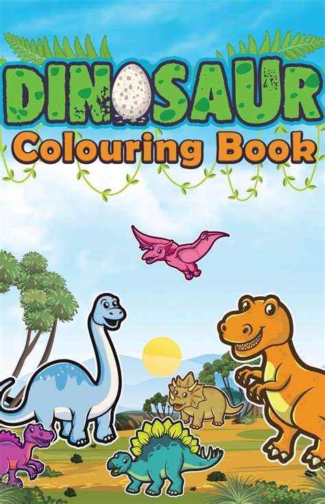 Dinosaur Colouring Book For Children - Joanne Martin