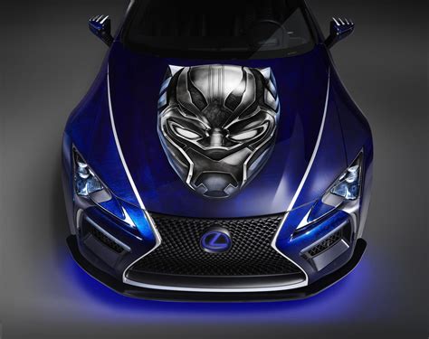 Marvel’s Black Panther movie inspires new Lexus concept car