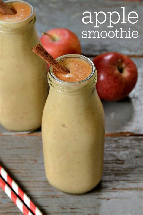 Healthy Apple Smoothie Recipe - How to Make Apple Smoothies