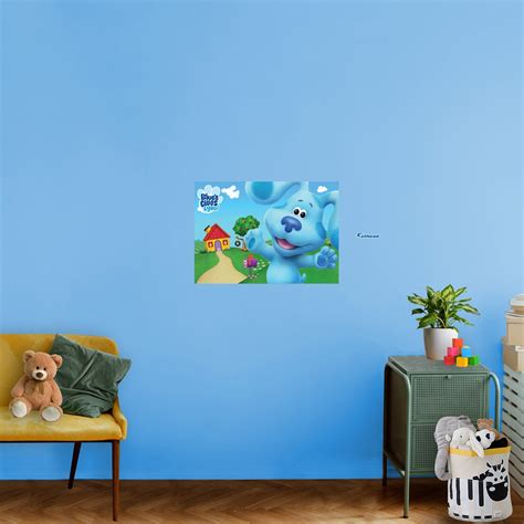 Blue's Clues: Happy Poster - Officially Licensed Nickelodeon Removable ...