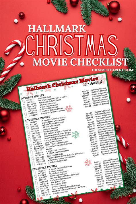 FREE Printable Hallmark Christmas Movie Schedule - UPDATED FOR 2023 ...