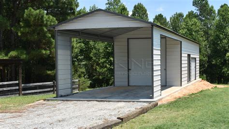 Why You Should Buy a Metal Carport with Enclosed Storage?