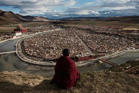 In Remote Settlement High on Tibetan Plateau, Buddhist Spirituality ...