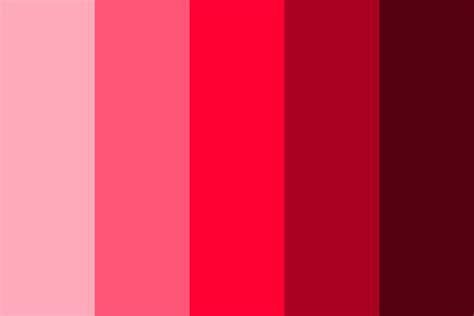 Crimson Color Chart