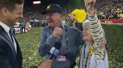 You have to love Jack and Jackie Harbaugh