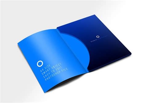 Paper Folder Mockups - Mockup World