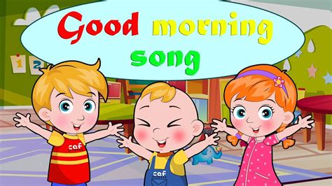 GOOD MORNING SONG | FAMILY SONG NURSERY RHYMES & KIDS SONGS - YouTube