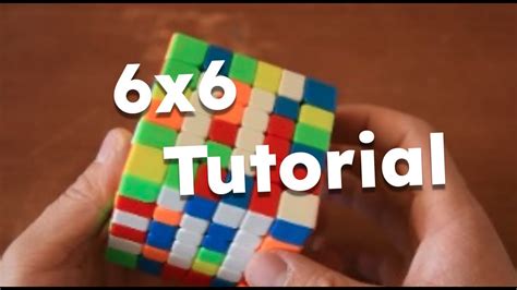 How to Solve a 6x6 Rubik's Cube(beginner method) - YouTube