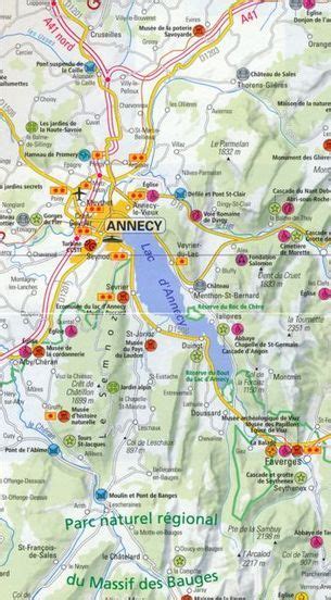 Map of Annecy, France