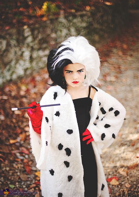 Cruella Deville Girl Costume