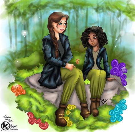 Hunger Games Katniss and Rue commission by JamilSC11 on DeviantArt