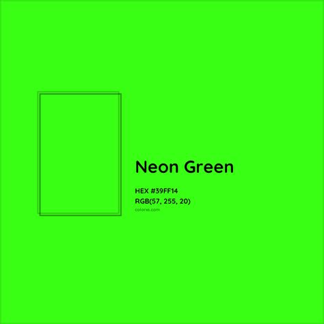 About Neon Green - Color codes, similar colors and paints - colorxs.com