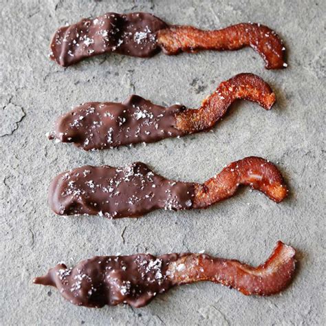 Sweet & Salty Chocolate Dipped Bacon | Olivelle The Art of Flavor®