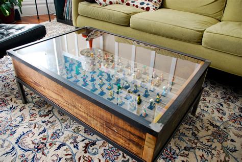 Coffee Table LEGO | LEGO minifigures lined up and on display… | Flickr