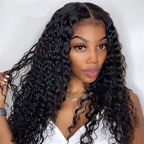 Glueless 360 Lace Frontal Curly Full Lace Front Human Hair Wigs | Remy ...