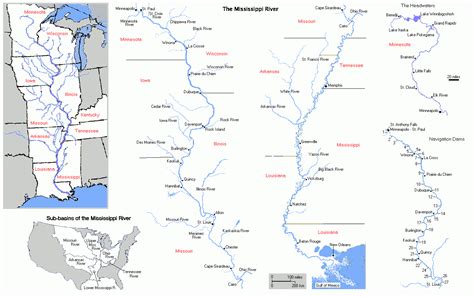 File:Mississippi River map.png - Wikimedia Commons