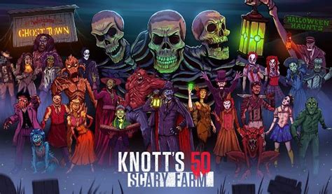 Knott's Scary Farm 2023 Guide: Discount, Mazes, Food - Any Tots