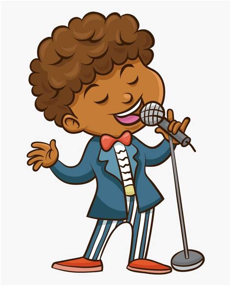 Cartoon Singer Clipart