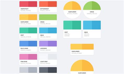 20+ Best HTML CSS Color Palette with Code Snippet - OnAirCode