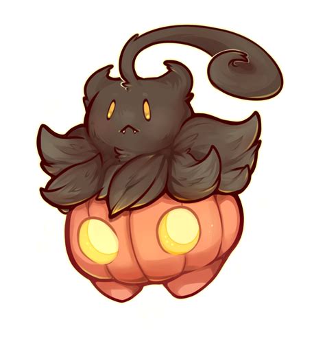 Pokemon - Happy First of Halloween! Pumpkaboo! by oddsocket on DeviantArt