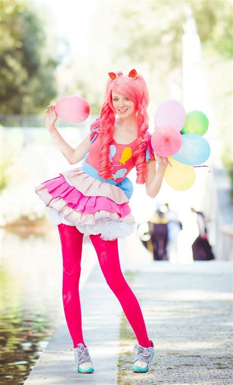 Pinkie pie cosplay, Pinkie pie costume, My little pony costume