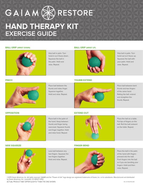 Hand Therapy Exercise Guide | Thumb | Hand | Free 30-day Trial | Scribd