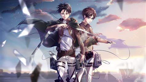 Eren Yeager And Mikasa Ackerman Wallpapers - Wallpaper Cave