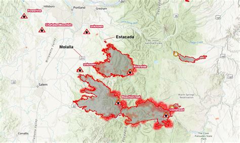 Massive Evacuation Orders Come As Oregon Wildfire Nears Portland Suburb