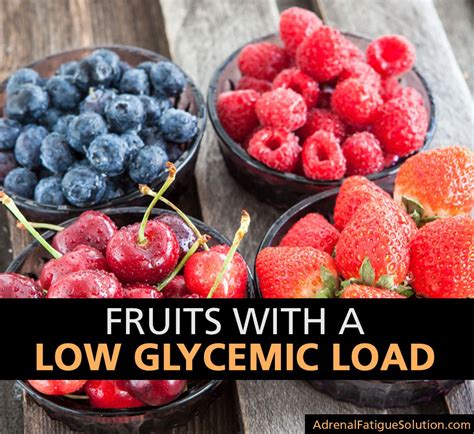 Which Fruits Have The Lowest Glycemic Load?