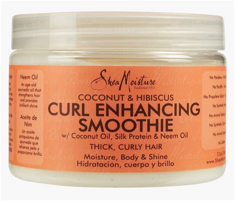 Curl Enhancing Smoothie - Shea Moisture Curl Enhancing Smoothie, HD Png ...