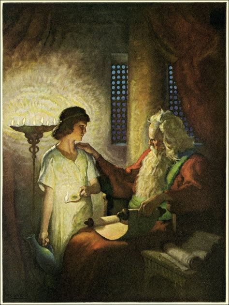 NC Wyeth, Samuel Mistakes God's Call | Wyeth, Artist, Nc wyeth