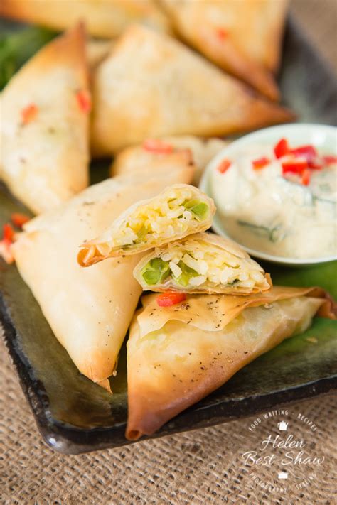 Recipe: Baked Rice Samosas | Fuss Free Flavours