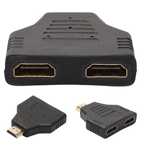 Kiplyki Wholesale HDMI Male To Dual HDMI Female 1 to 2 Way Splitter ...