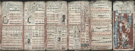 The Four Surviving Maya Codices