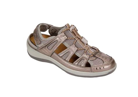 Orthofeet 997- Women's Mesh Orthotic Sandal Tan.