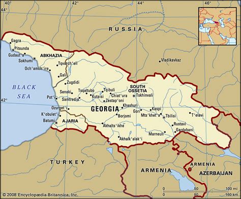 Georgia (country) | Map, People, Language, Religion, Culture, & History ...