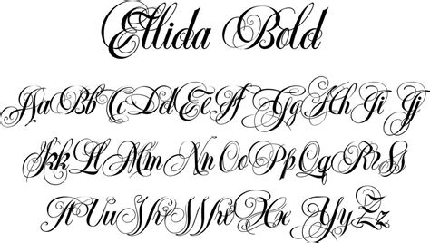 Pin by Stephanie Davis on Tattoo fonts | Tattoo fonts cursive, Tattoo ...