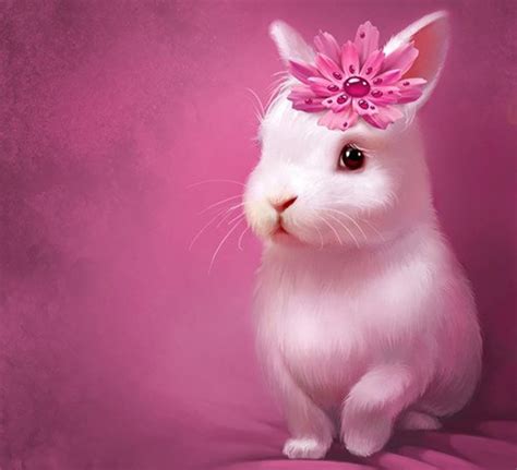 Cute Bunnies Wallpaper - WallpaperSafari