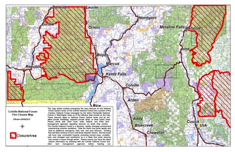 Colville Forest eases fire closure in 13-Mile area, south Kettle Crest ...