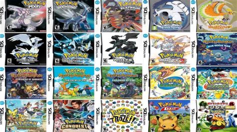 Nintendo ds pokemon games - tploced