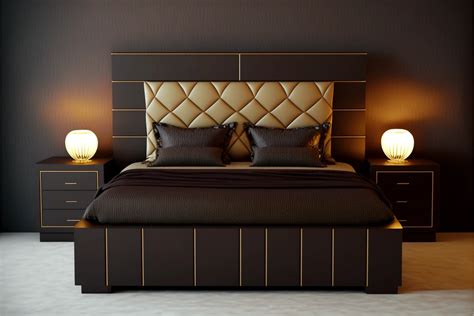 Modern Deco Beds Design with Beautiful Deco Paint theme.