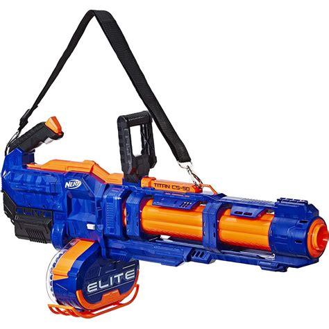 Nerf - Lançador N-Strike Elite Titan Cs-50 E4026 - Hasbro - MP Brinquedos