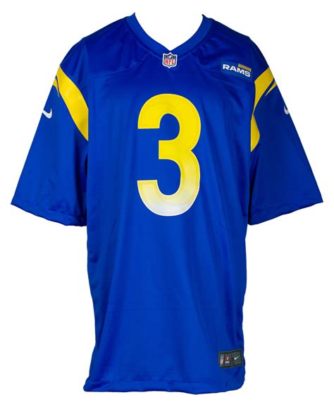 Odell Beckham Jr. Signed Rams Nike Jersey Inscribed "SB LVI 1st TD ...