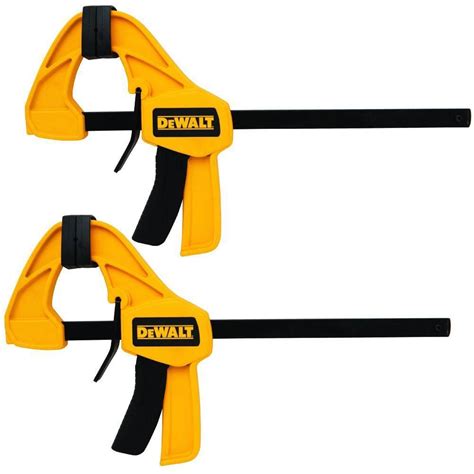 12-Inch. Medium Trigger Clamp (2-Pack) | Dewalt, Woodworking bar clamps ...