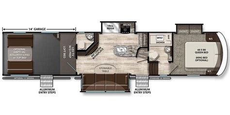 2016 Grand Design Momentum 388M Toy Hauler Specs