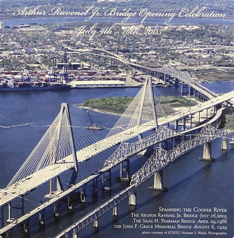 July, 2005: Arthur Ravenel Jr. Bridge Opens to Traffic - South Carolina ...